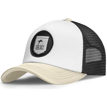 Beige truckerkeps Classic från Oblack