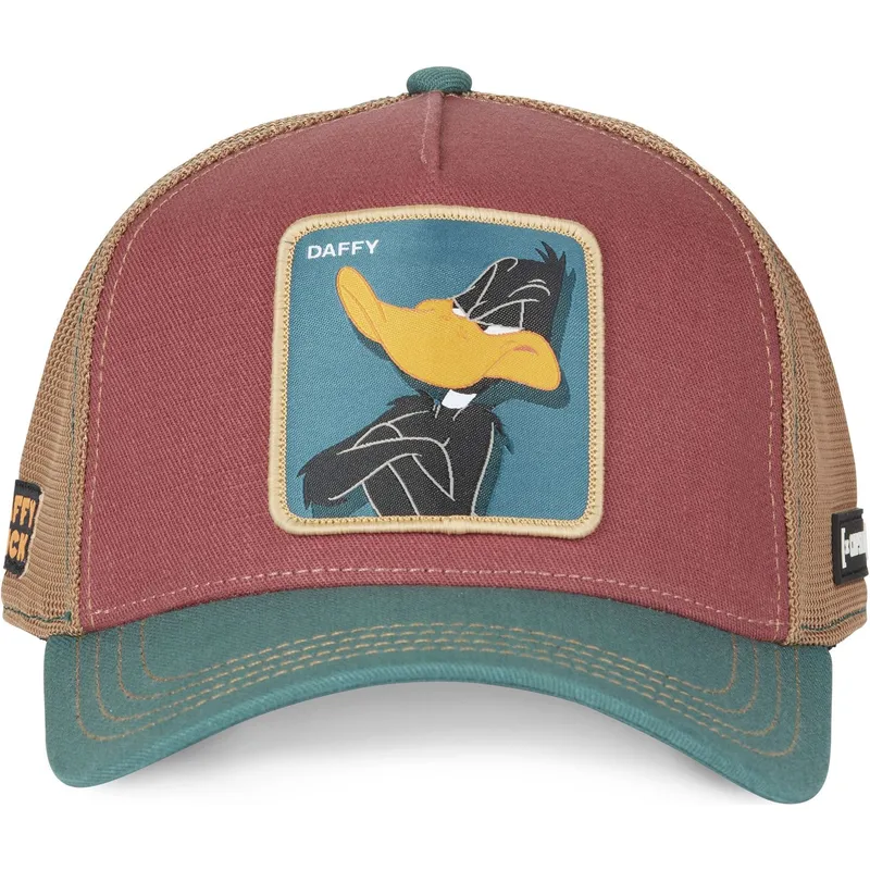 mehrfarbige-trucker-kappe-daffy-duck-daf3-ct-looney-tunes-von-capslab