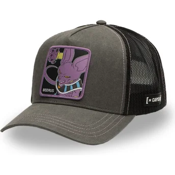 Gorra Trucker Grau Beerus DBS6 BEE Dragon Ball Super von Capslab
