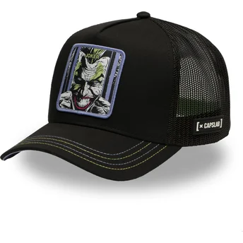Capslab Joker DC8 JOK DC Comics Black Trucker Hat