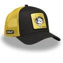 capslab-gaston-lagaffe-hea-black-and-yellow-trucker-hat