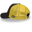 capslab-gaston-lagaffe-hea-black-and-yellow-trucker-hat