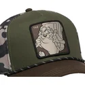 capslab-looney-tunes-loo11-hik-mehrfarbige-trucker-kappe-tasmanischer-teufel