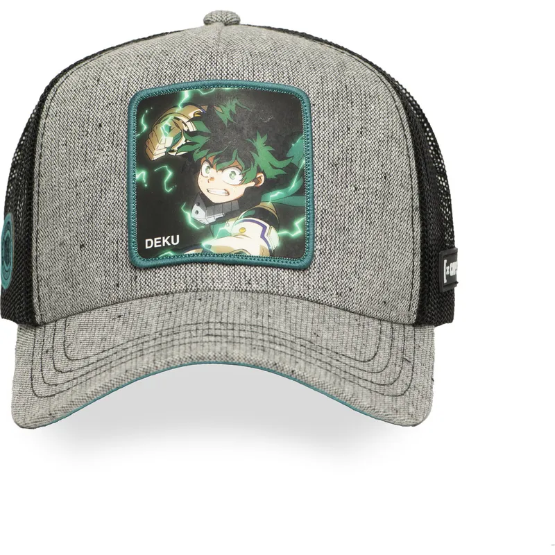 sapkak-ivelt-szurke-snapback-izuku-midoriya-deku-mha-dek-my-hero-academia-izuku-midoriya-my-hero-academia-capslab