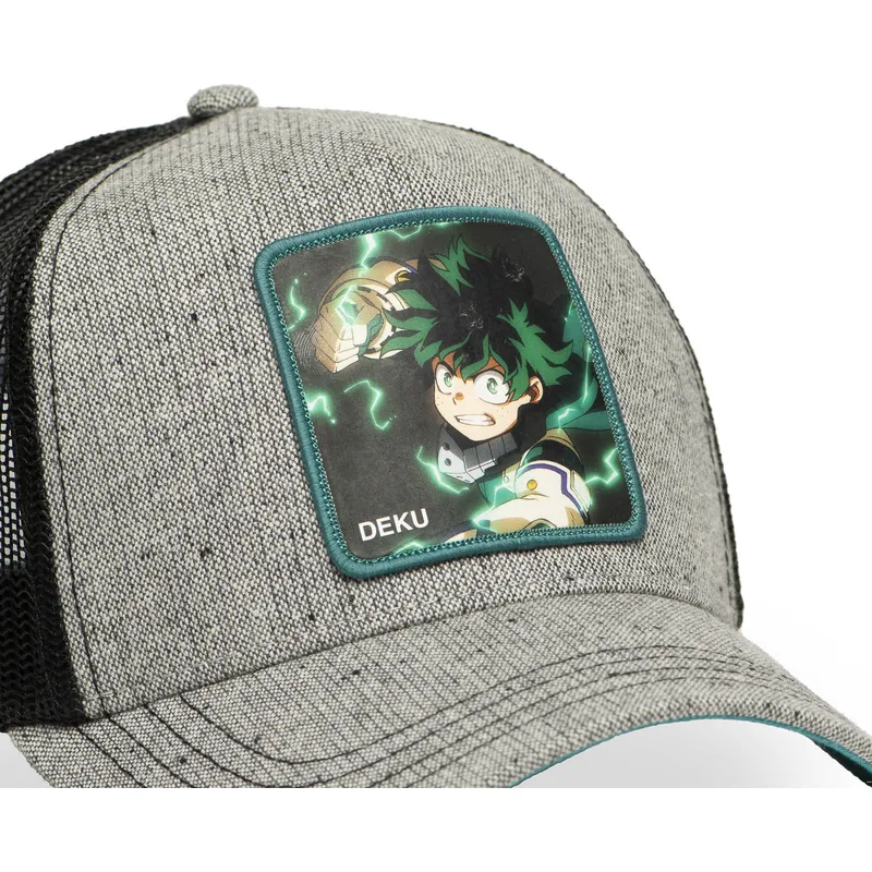 sapkak-ivelt-szurke-snapback-izuku-midoriya-deku-mha-dek-my-hero-academia-izuku-midoriya-my-hero-academia-capslab