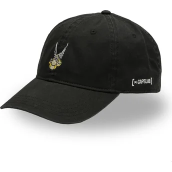Gorra curva negra ajustable AST1 AST Astérix el Galo de Capslab