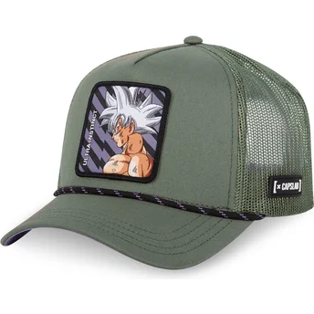 Grön truckerkeps Son Goku Ultra Instinct DBS6 ULT Dragon...
