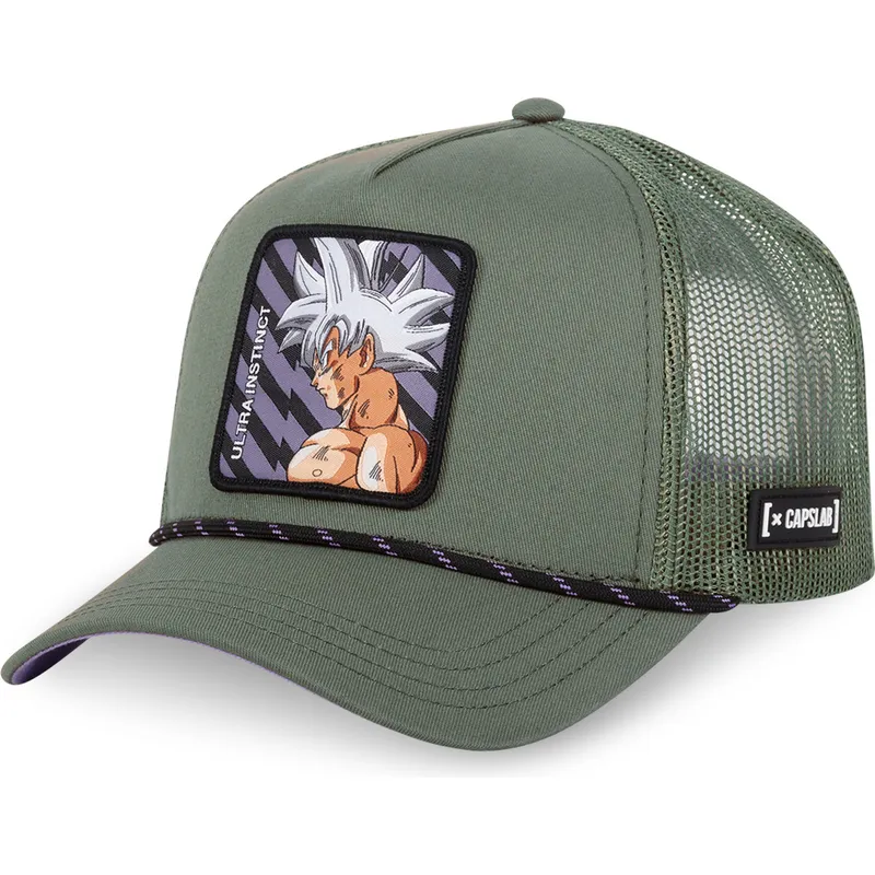 sapkak-ivelt-zold-snapback-son-goku-ultra-instinct-dbs6-ult-dragon-ball-son-goku-dragon-ball-capslab