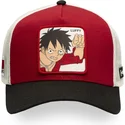 rote-weisse-und-schwarze-trucker-kappe-monkey-d-luffy-op5-red-one-piece-von-capslab