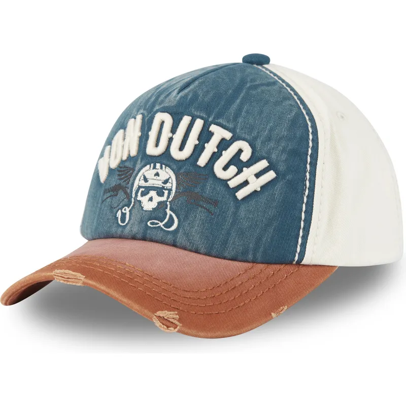 mehrfarbige-gebogene-snapback-kappe-xavier02-von-von-dutch