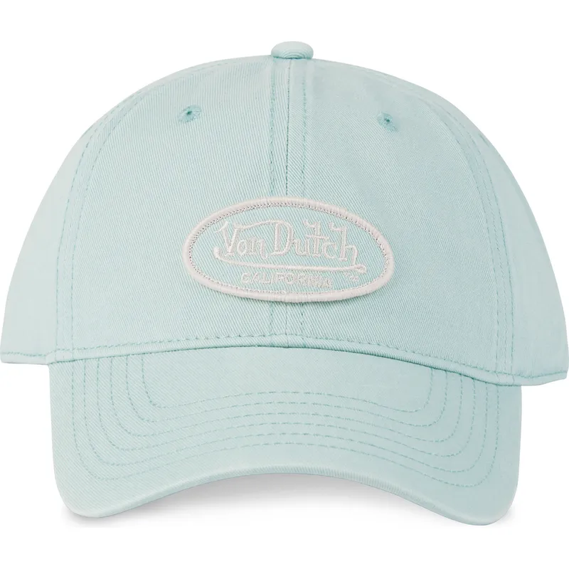 hellblaue-verstellbare-curved-cap-log04-cd-von-von-dutch