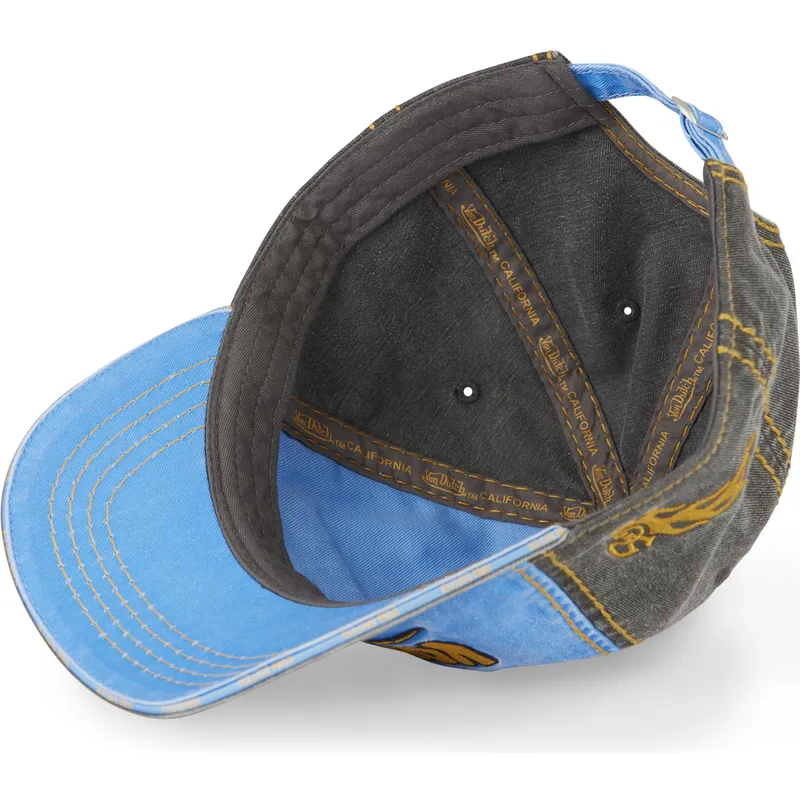 verstellbare-blaue-und-graue-retro-kappe-retro05-von-von-dutch