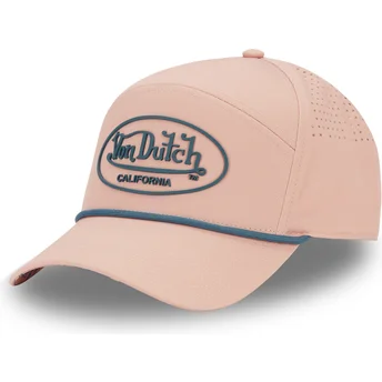 Verstellbare rosa Kappe CORD03 von Von Dutch