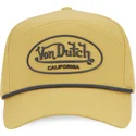 verstellbare-gelbe-curved-cap-cord05-von-von-dutch