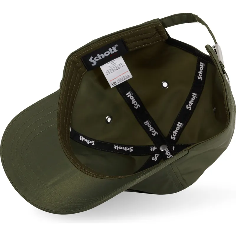 grune-verstellbare-curved-cap-jet-k-von-von-dutch-x-schott-nyc