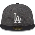 svart-platt-keps-justerad-59fifty-day-retro-crown-los-angeles-dodgers-mlb-fran-new-era