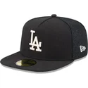 schwarze-59fifty-day-a-frame-fitted-cap-der-los-angeles-dodgers-mlb-von-new-era