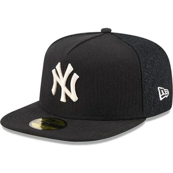 New Era New York Yankees MLB 59FIFTY Day A Frame Schwarze Fitted Cap