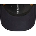trucker-cap-marineblau-und-braun-9seventy-stretch-snap-debossed-logo-new-york-yankees-mlb-von-new-era