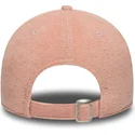new-era-curved-brim-youth-9forty-towelling-new-york-yankees-mlb-pink-adjustable-cap