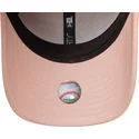 new-era-curved-brim-youth-9forty-towelling-new-york-yankees-mlb-pink-adjustable-cap