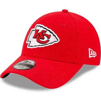Verstellbare rote Kinder-Cap 9FORTY The League der Kansas City Chiefs NFL von New Era