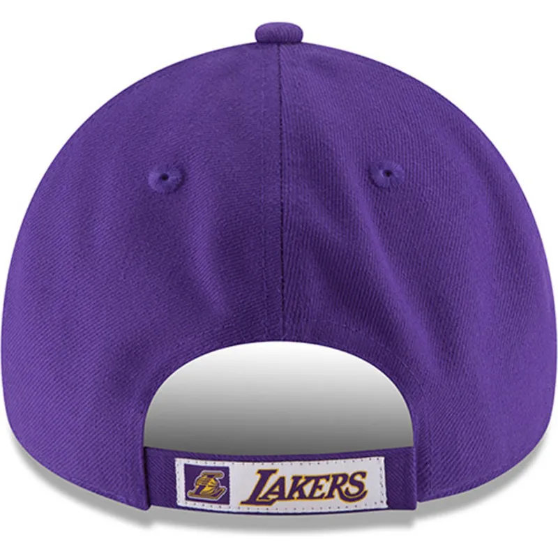 bojd-violett-justerbar-keps-for-barn-9forty-the-league-fran-los-angeles-lakers-nba-av-new-era