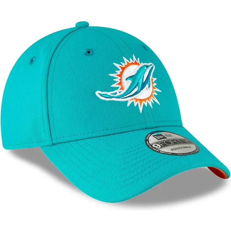 sapkak-ivelt-kek-allithato-gyereknek-9forty-the-league-miami-dolphins-nfl-new-era