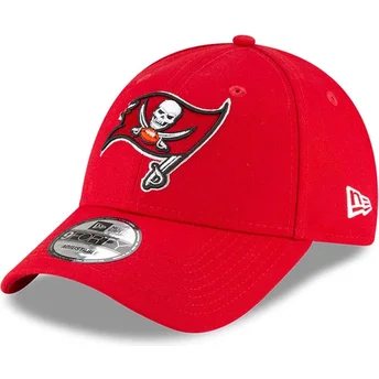 Sapkák ívelt piros állítható pánt gyereknek 9FORTY The League Tampa Bay Buccaneers NFL New Era