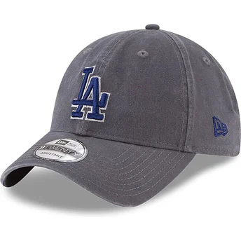 Sapkák ívelt szürke állítható 9TWENTY Core Classic Los Angeles Dodgers MLB New Era