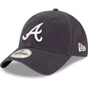 marinbla-bojd-keps-justerbar-9twenty-core-classic-fran-atlanta-braves-mlb-av-new-era