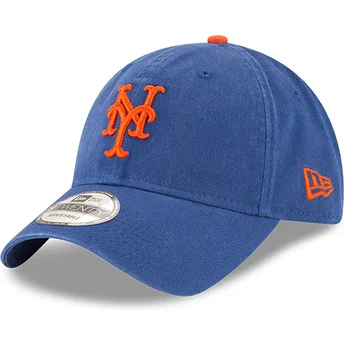 Sapkák ívelt kék állítható 9TWENTY Core Classic New York Mets MLB New Era