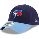 verstellbare-dunkelblaue-9twenty-core-classic-kappe-der-toronto-blue-jays-mlb-von-new-era