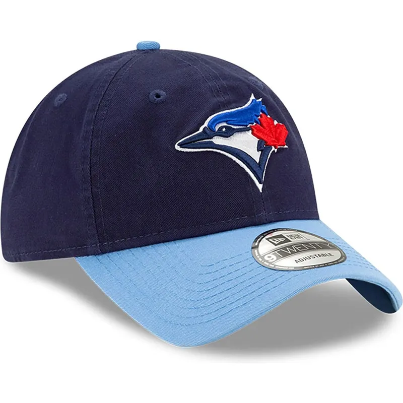marinbla-bojd-keps-justerbar-9twenty-core-classic-fran-toronto-blue-jays-mlb-av-new-era