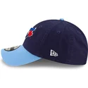 verstellbare-dunkelblaue-9twenty-core-classic-kappe-der-toronto-blue-jays-mlb-von-new-era