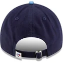 marineblaue-verstellbare-gebogene-kappe-9twenty-core-classic-der-toronto-blue-jays-mlb-von-new-era