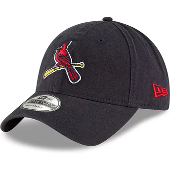 Sapkák ívelt sötétkék állítható 9TWENTY Core Classic St. Louis Cardinals MLB New Era
