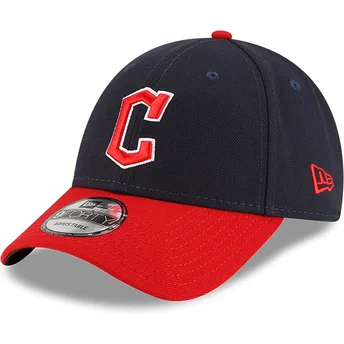Sapkák ívelt sötétkék állítható 9FORTY The League Cleveland Guardians MLB New Era