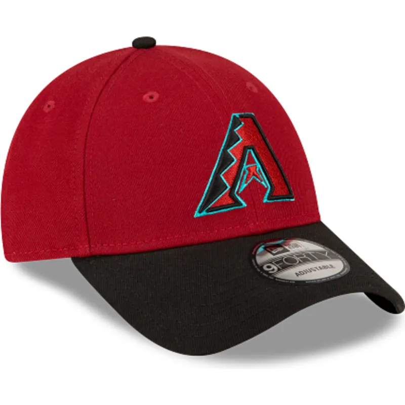 marineblaue-und-rote-verstellbare-9forty-the-league-kappe-der-arizona-diamondbacks-mlb-von-new-era