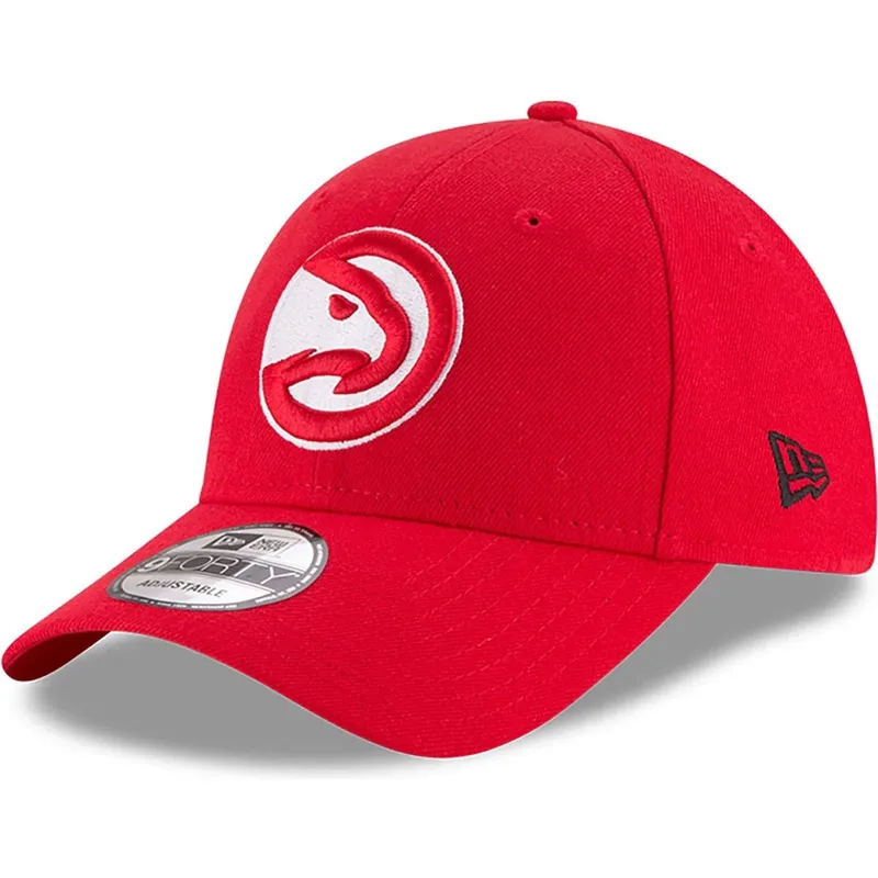 sapkak-ivelt-piros-allithato-9forty-the-league-atlanta-hawks-nba-new-era