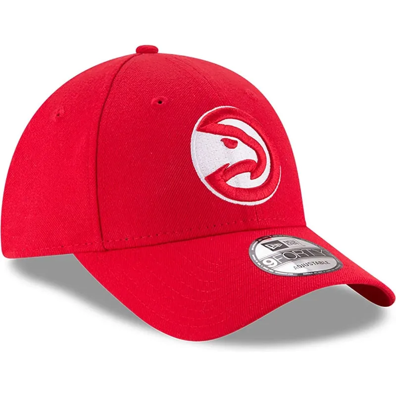 sapkak-ivelt-piros-allithato-9forty-the-league-atlanta-hawks-nba-new-era