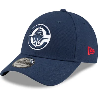 Cap ívelt тъмносин регулируема лента 9FORTY The League Los Angeles Clippers NBA New Era
