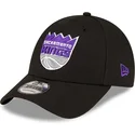 schwarze-verstellbare-9forty-the-league-kappe-der-sacramento-kings-nba-von-new-era