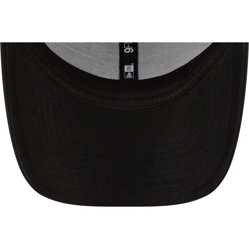 schwarze-verstellbare-gebogene-kappe-9forty-the-league-der-sacramento-kings-nba-von-new-era