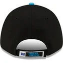 schwarze-und-blaue-verstellbare-curved-cap-9forty-the-league-der-carolina-panthers-nfl-von-new-era
