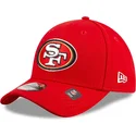 verstellbare-rote-kinder-cap-9forty-the-league-der-san-francisco-49ers-nfl-von-new-era