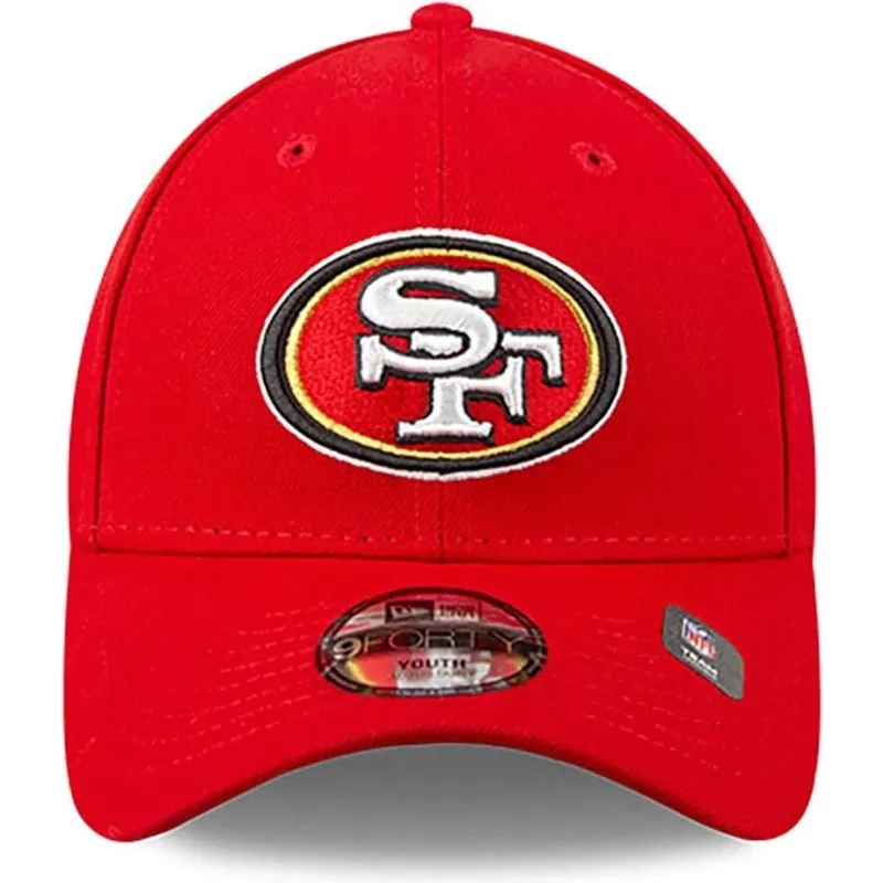 sapkak-ivelt-piros-allithato-gyereknek-9forty-the-league-san-francisco-49ers-nfl-new-era