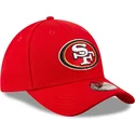 verstellbare-rote-kinder-cap-9forty-the-league-der-san-francisco-49ers-nfl-von-new-era
