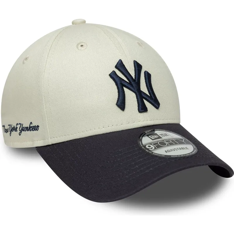 sapkak-ivelt-bezs-allithato-9forty-side-script-new-york-yankees-mlb-new-era sapkak-ivelt-bezs-allithato-9forty-side-script-new-york-yankees-mlb-new-era