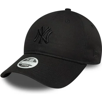 Sapkák ívelt fekete állítható 9TWENTY Bow Back New York Yankees MLB New Era